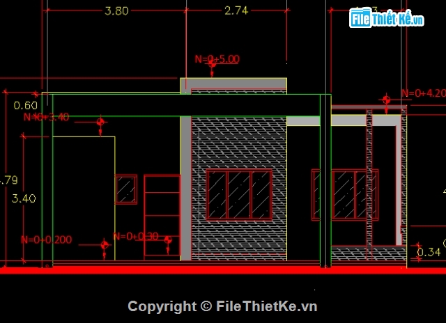 Thiết kế kiến trúc,phần cao,kiến trúc nhà